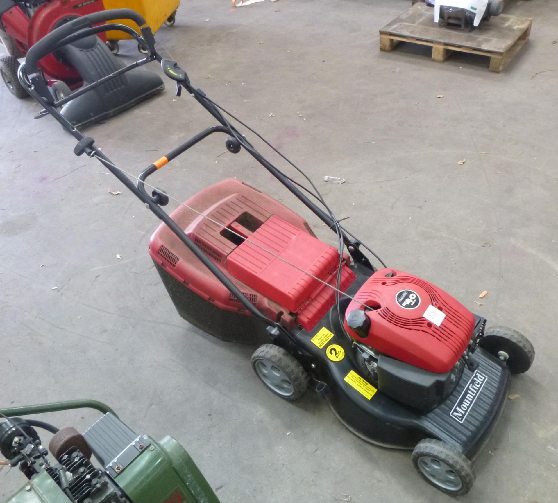 A Mountfield RV40 150cc Rotary Mower