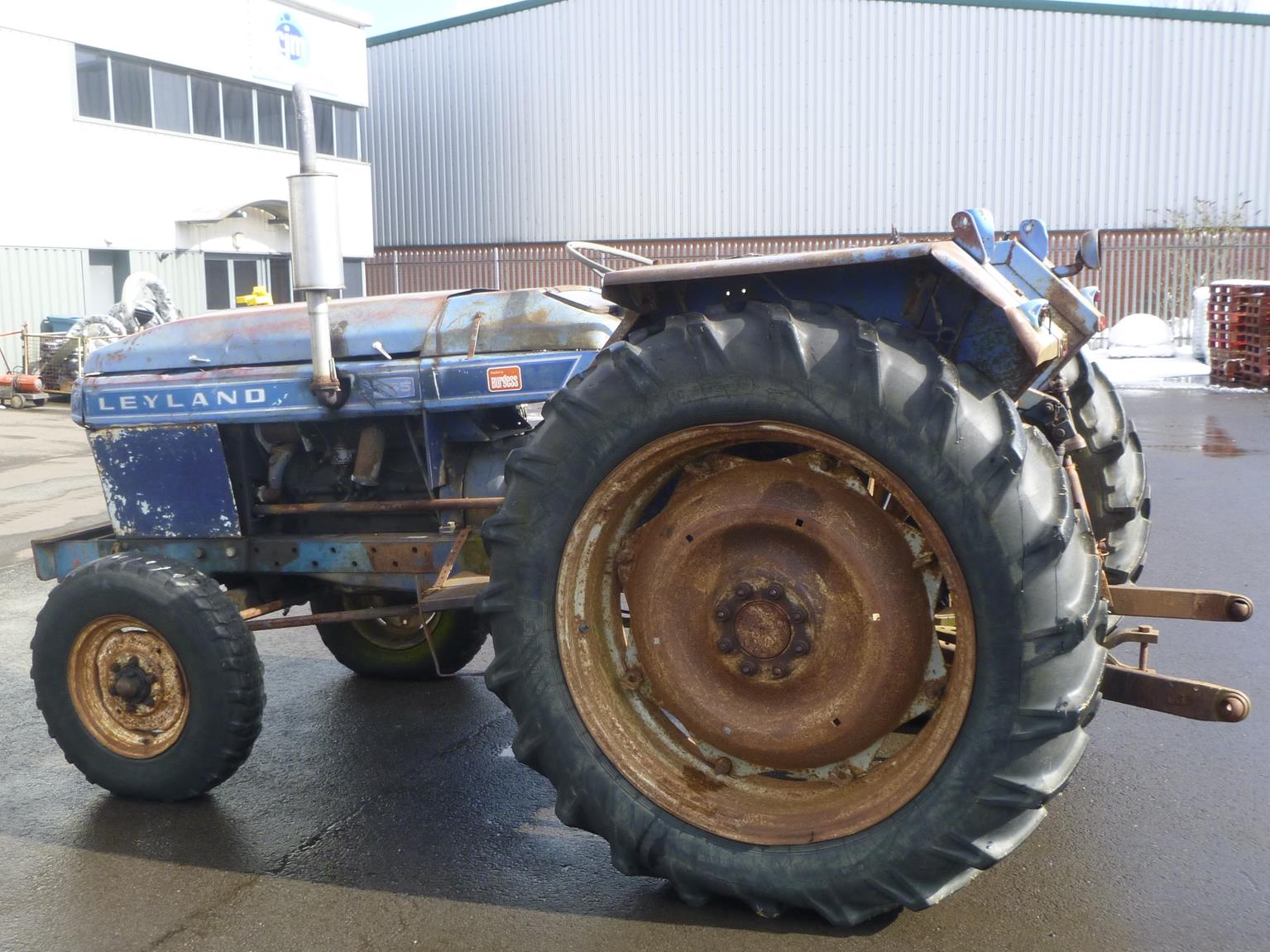 A Leyland 255 Utility Tractor 4 Cylinder Diesel Engine (This Vehicle is