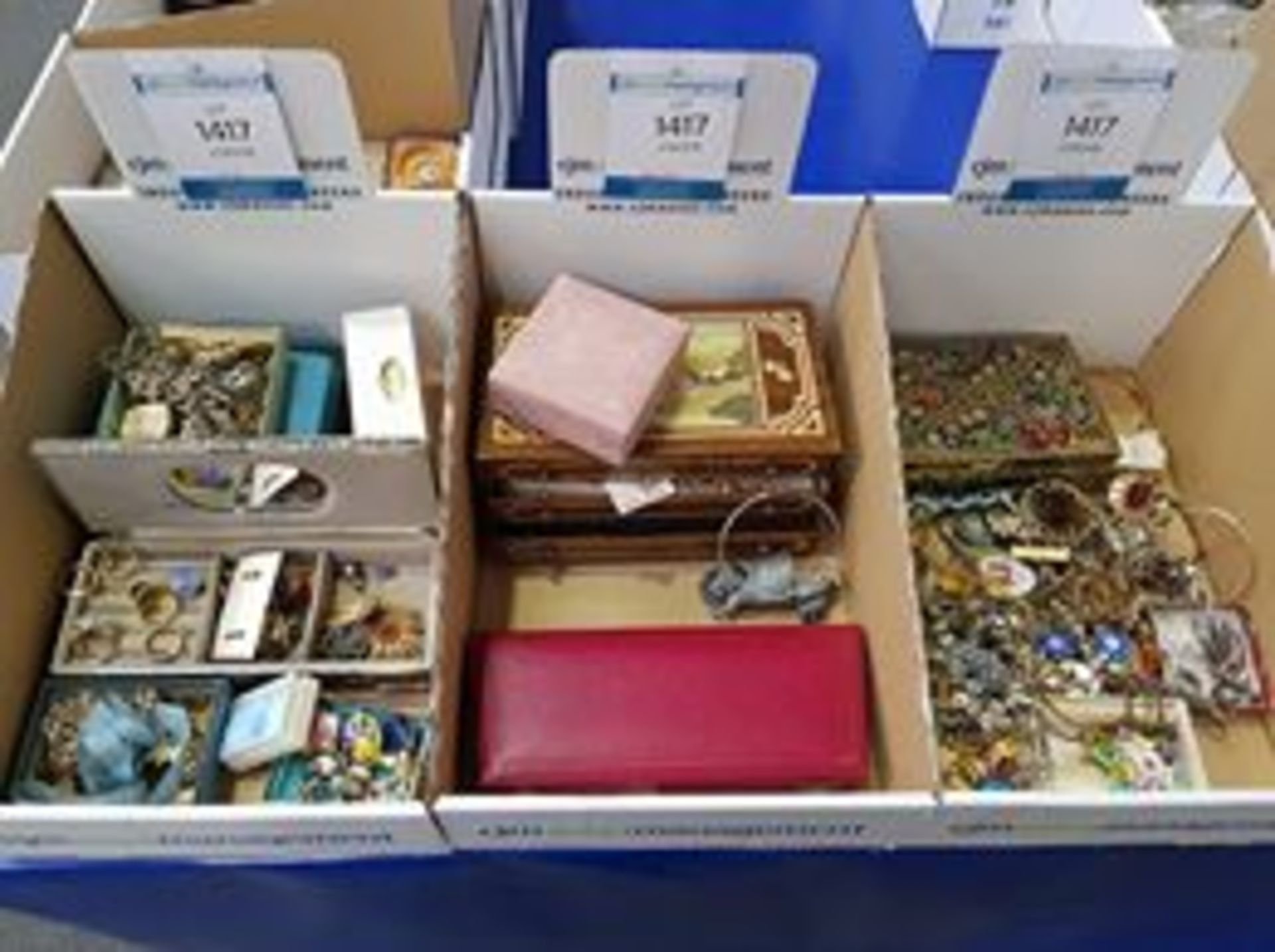 A Good Large Collection of Vintage and Costume Jewellery Watches etc, Tin Drawers to include