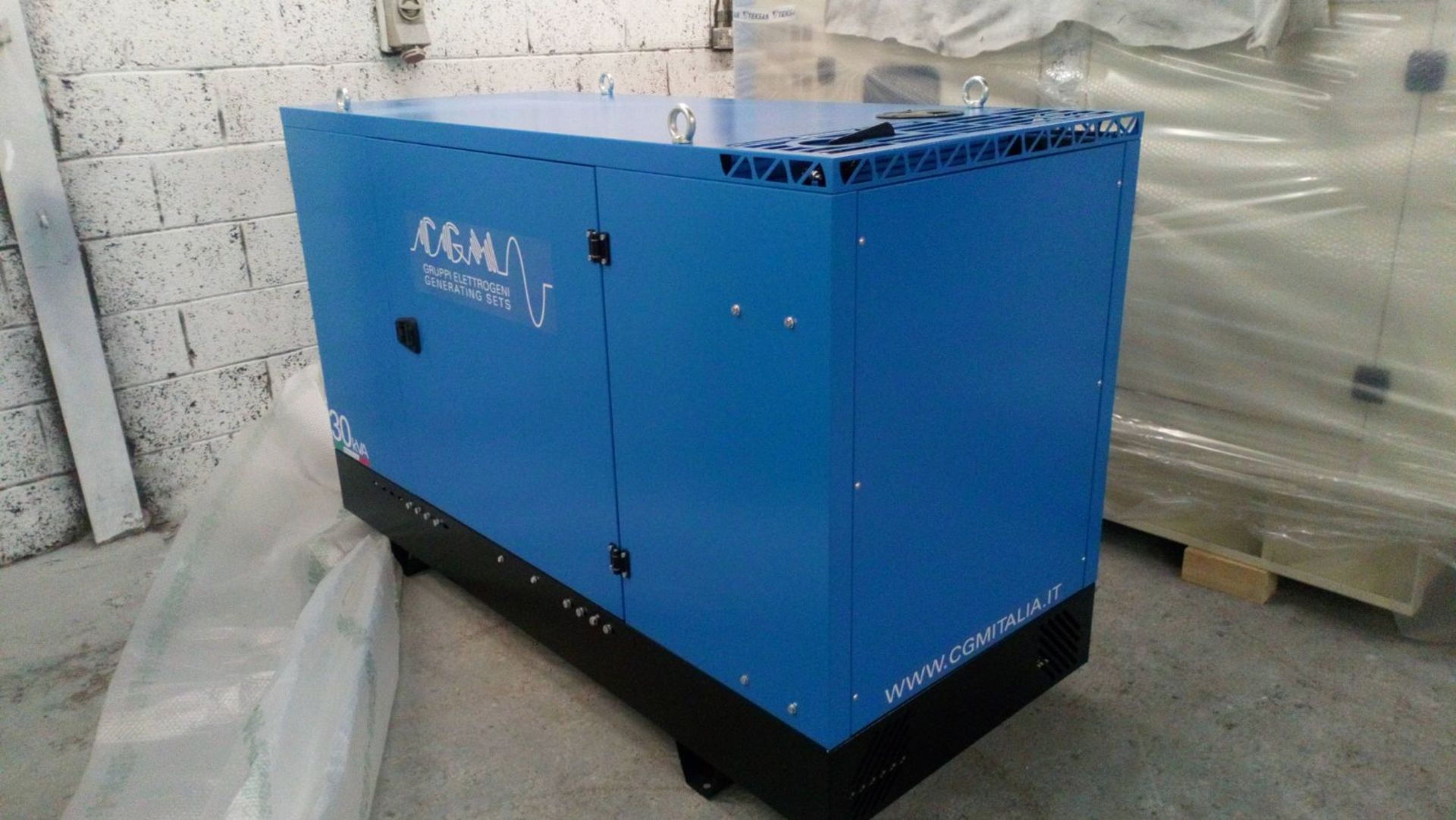 * 2017 - Brand New, Zero Hours CGM 30P, 30kVA Prime Perkins Engine, Stamford Alternator CGM Generat