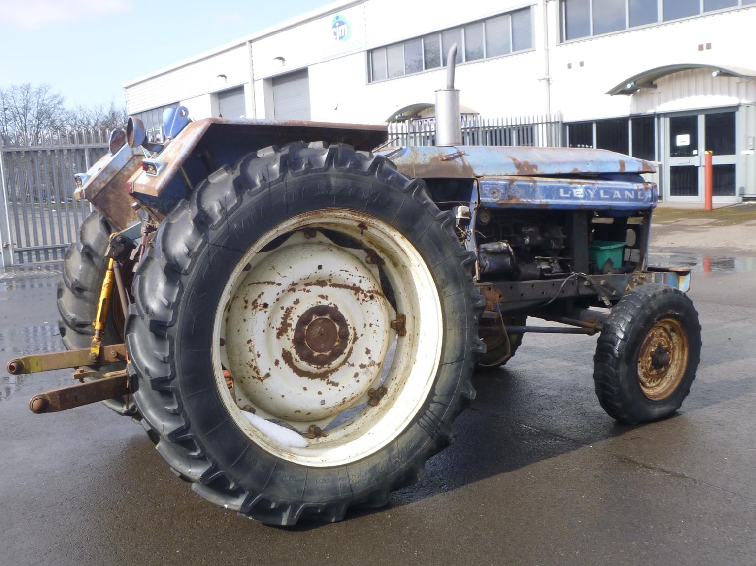 A Leyland 255 Utility Tractor 4 Cylinder Diesel Engine (This Vehicle is