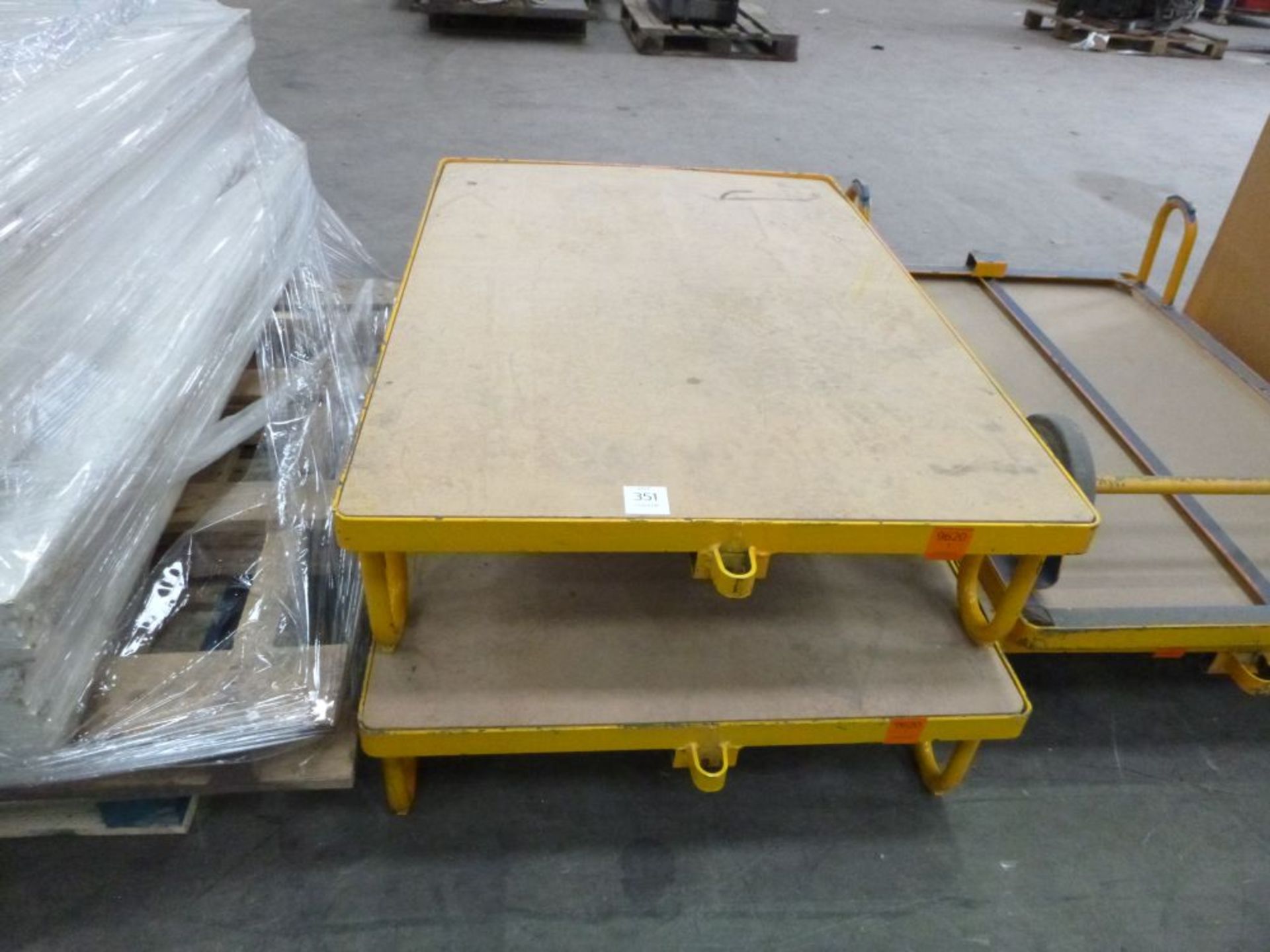 * 2 x Metal framed Bogie Trailers (no handles).