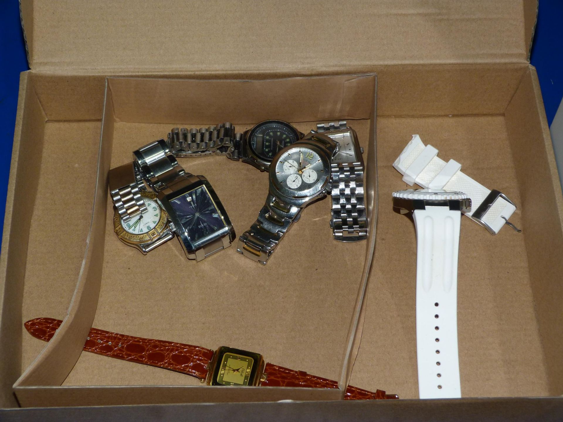 * Two Boxes to contain an Assortment of Watches from Guess, Oasis, Elle etc. (Est £30-£60) - Image 2 of 2