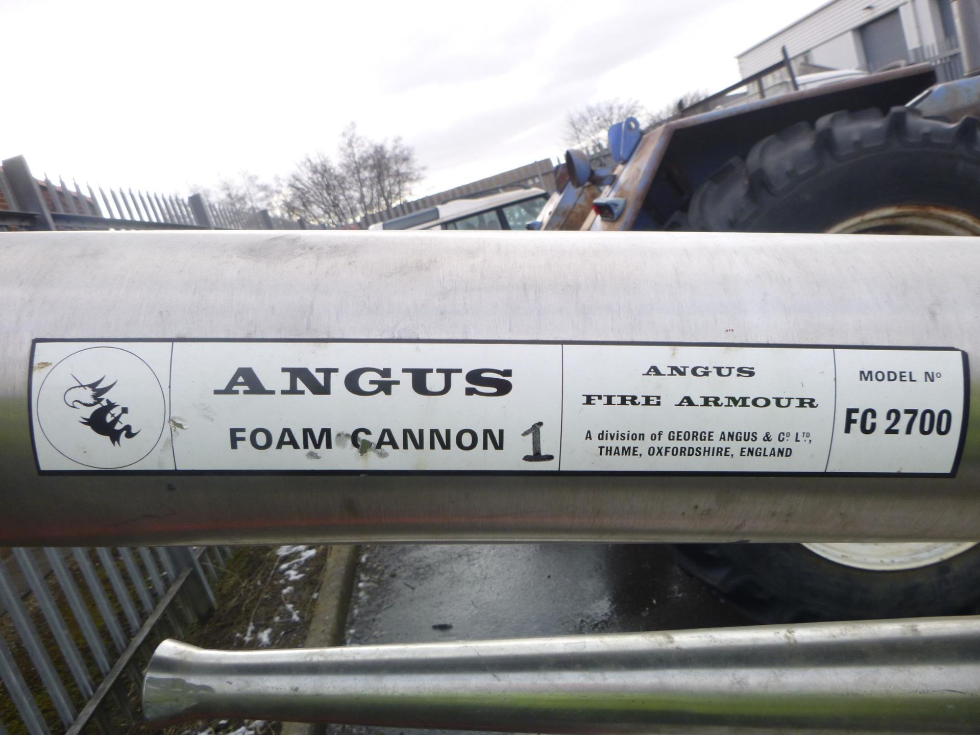 An Angus Foam Cannon Model FC-2700 Trailer Mounted (No Trailer Lights, will need Light Board). - Image 2 of 5