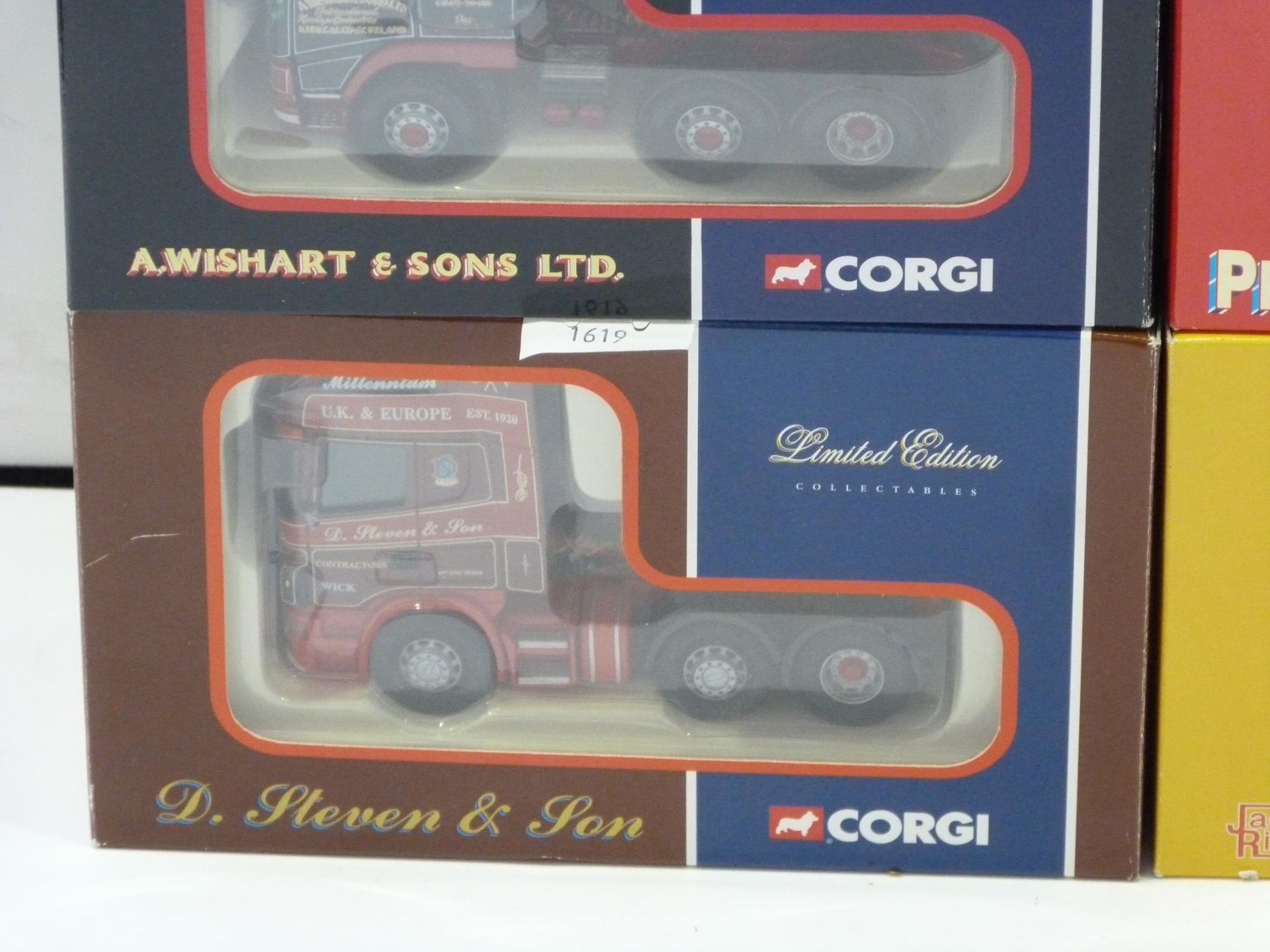 Five Corgi Limited Edition Diecast Vehicles, featuring CC12904 Scania Topline Tractor Unit - D. - Image 6 of 6