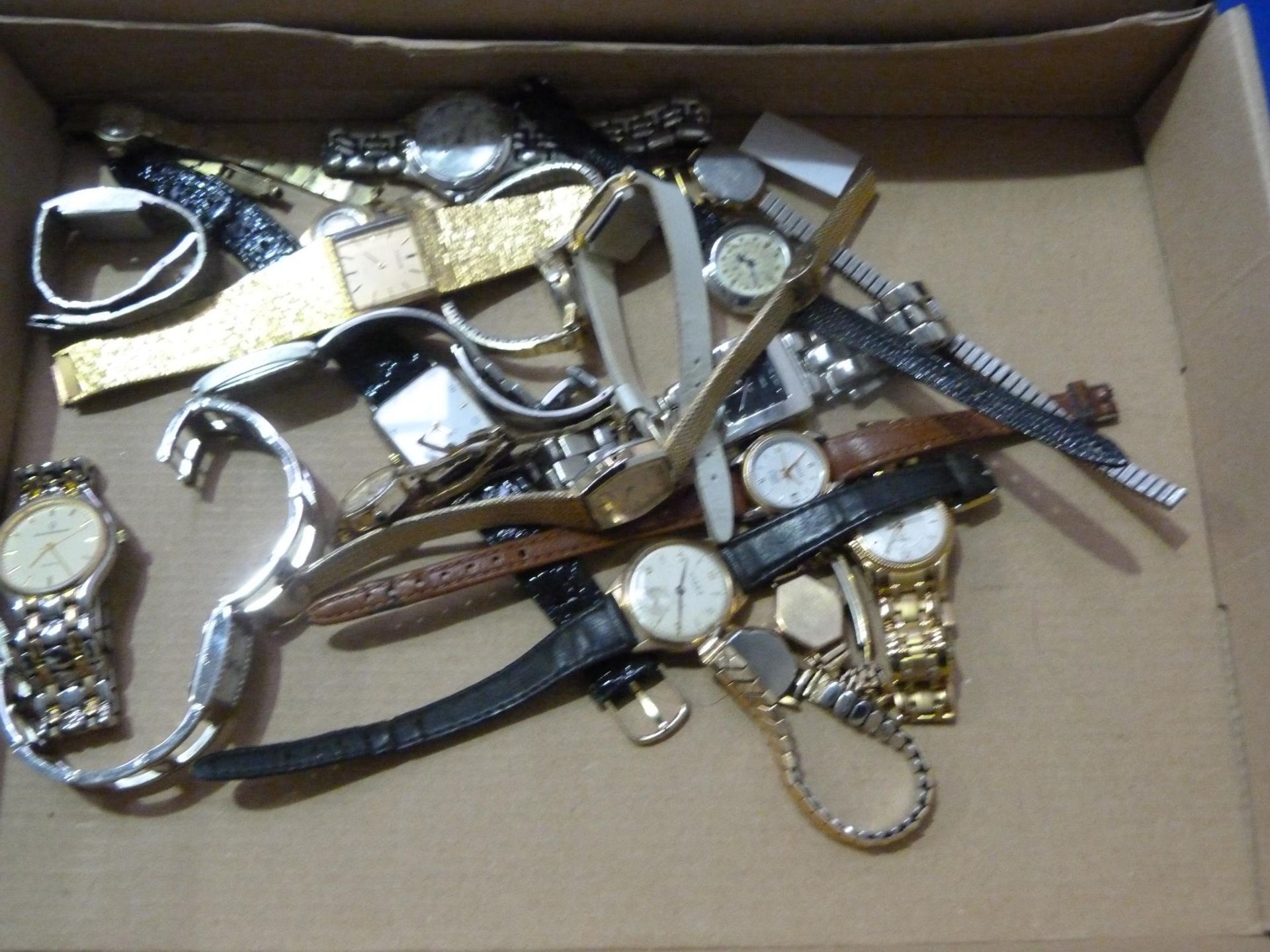 * Two Boxes to contain an Assortment of Watches from Tissot, Avia, Accurist, Enzo Giomani etc. ( - Image 2 of 2