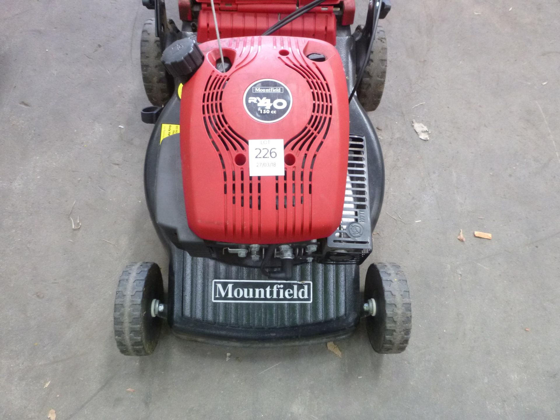 A Mountfield RV40 150cc Rotary Mower - Image 3 of 3