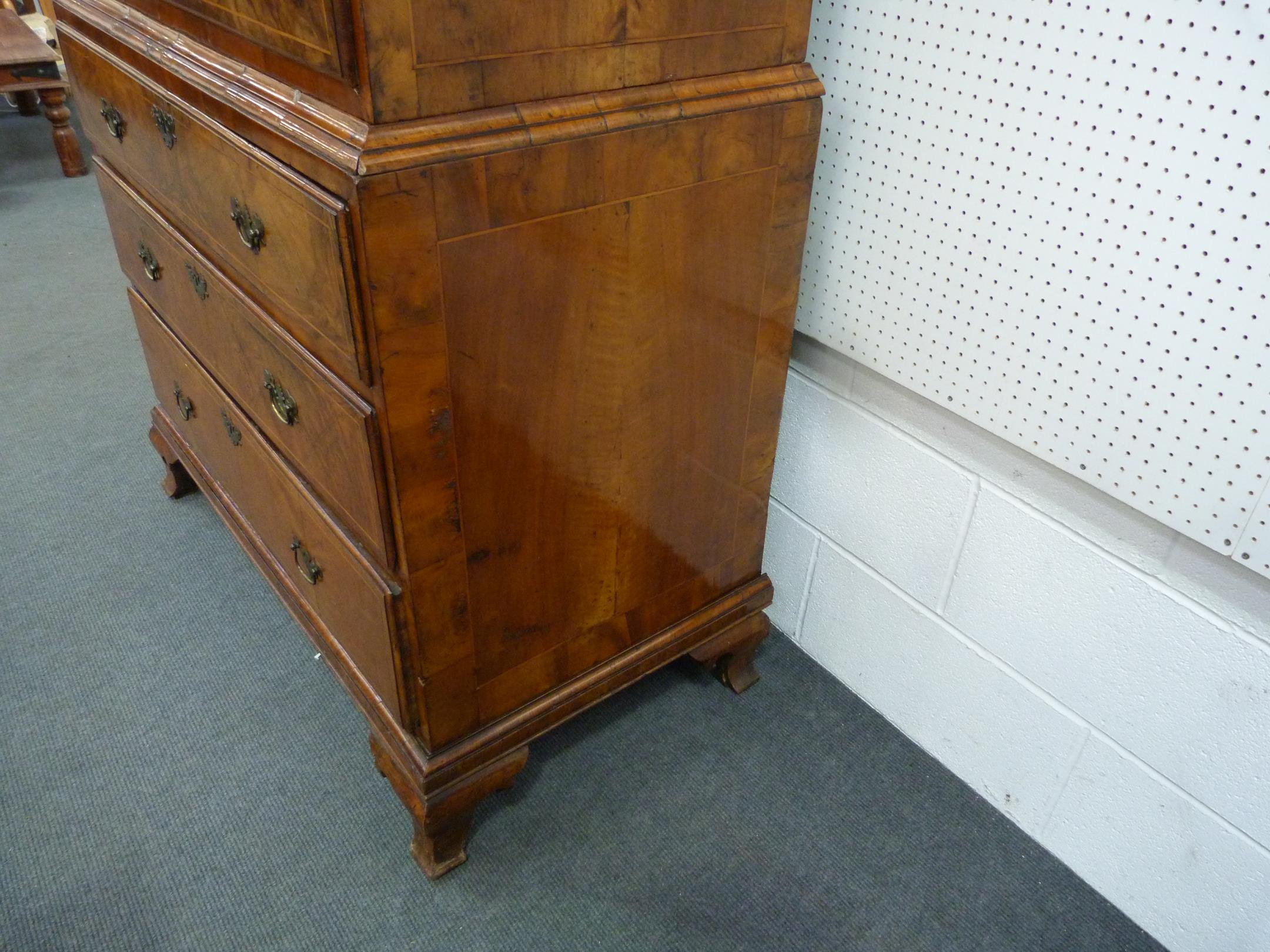 This is a Timed Online Auction on Bidspotter.co.uk, Click here to bid. An 18th Century Walnut - Image 7 of 19