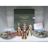 This is a Timed Online Auction on Bidspotter.co.uk, Click here to bid. Four Royal Doulton