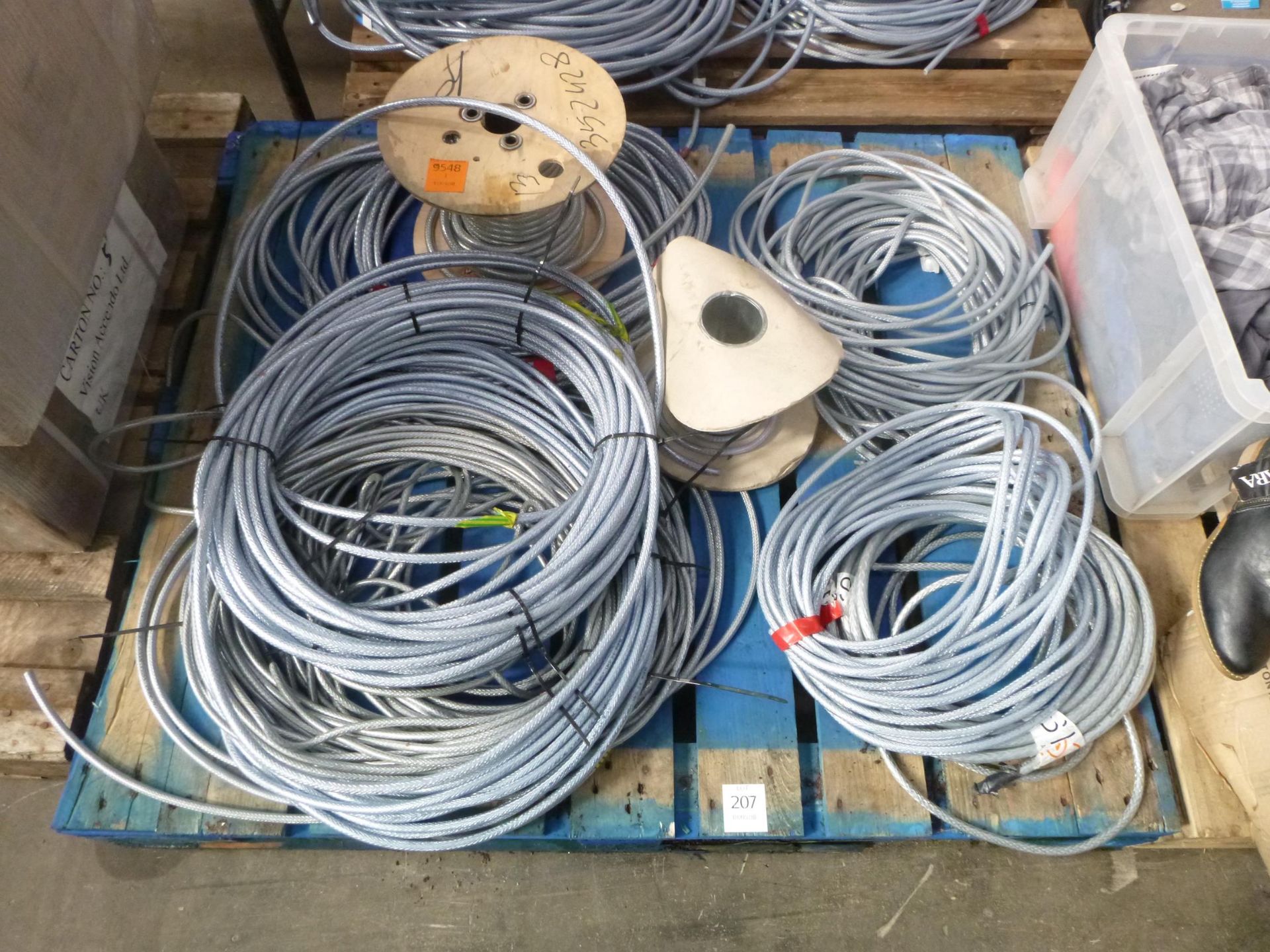 * A selection of Braided 3 Core Wire. Please note there is a £5 Plus VAT Lift Out Fee on this lot