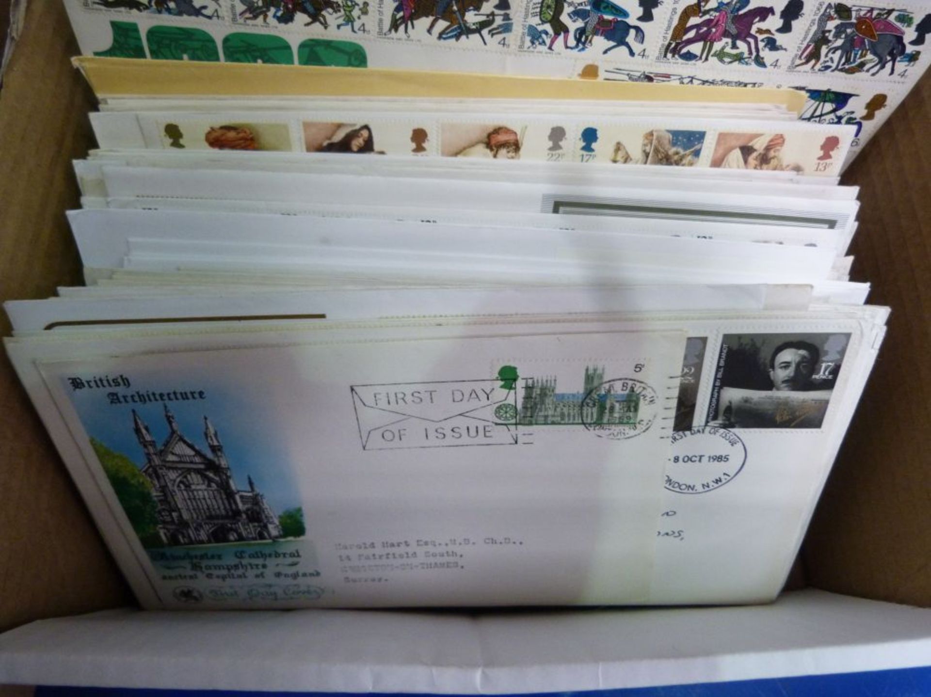 A Box containing First Day Covers (400+) (Est £40-£60) - Image 2 of 4