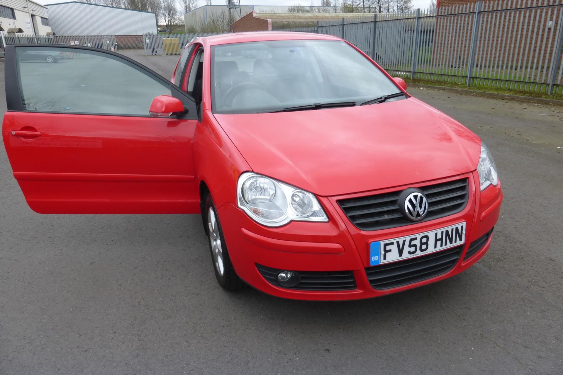 A VW Polo Petrol 1198cc, Red, 3 Door, Date of First Registration November 2008, Registration FV58 - Image 11 of 14