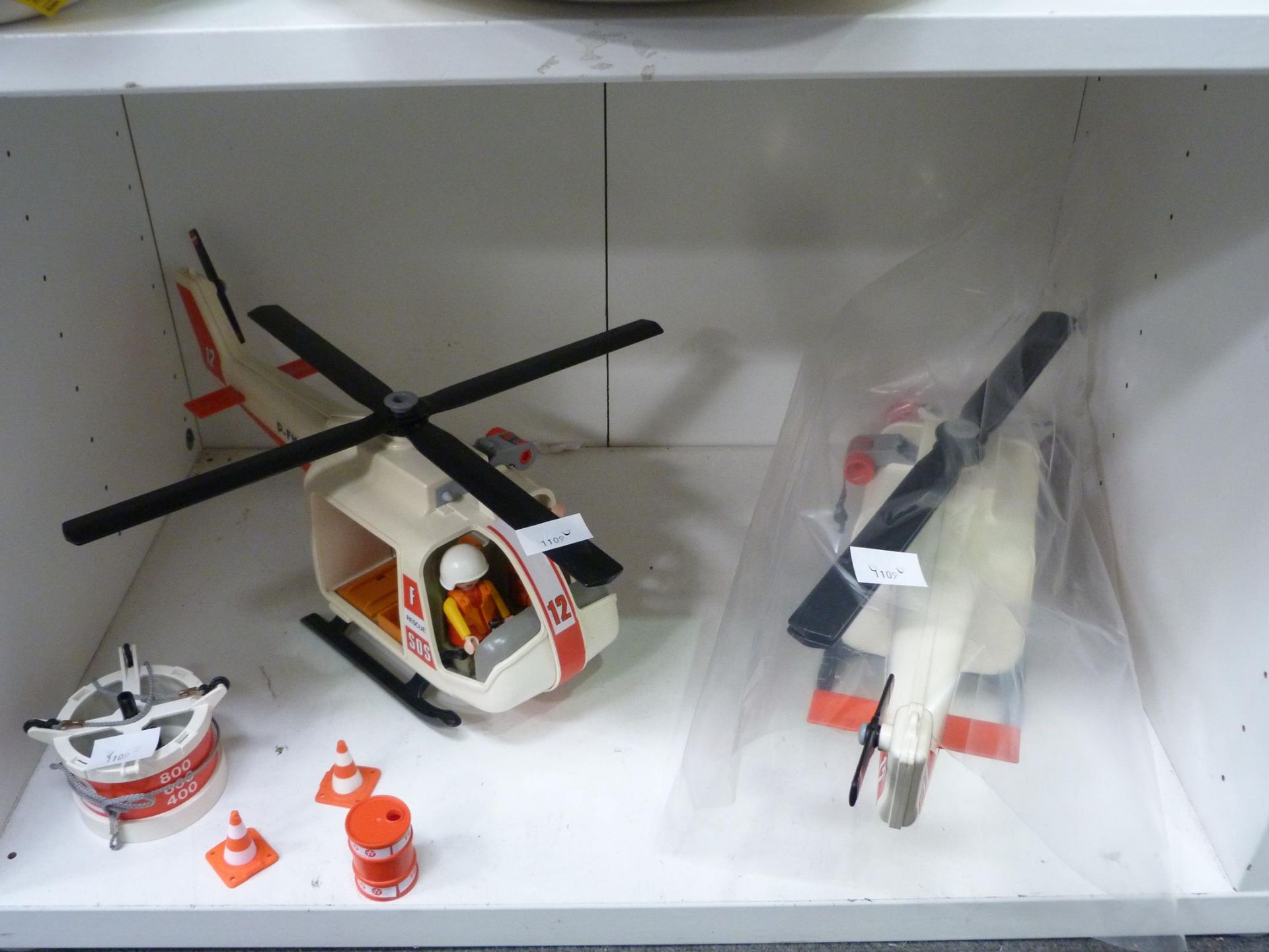 Two Playmobile Rescue Helicopters (Est £20-£30)