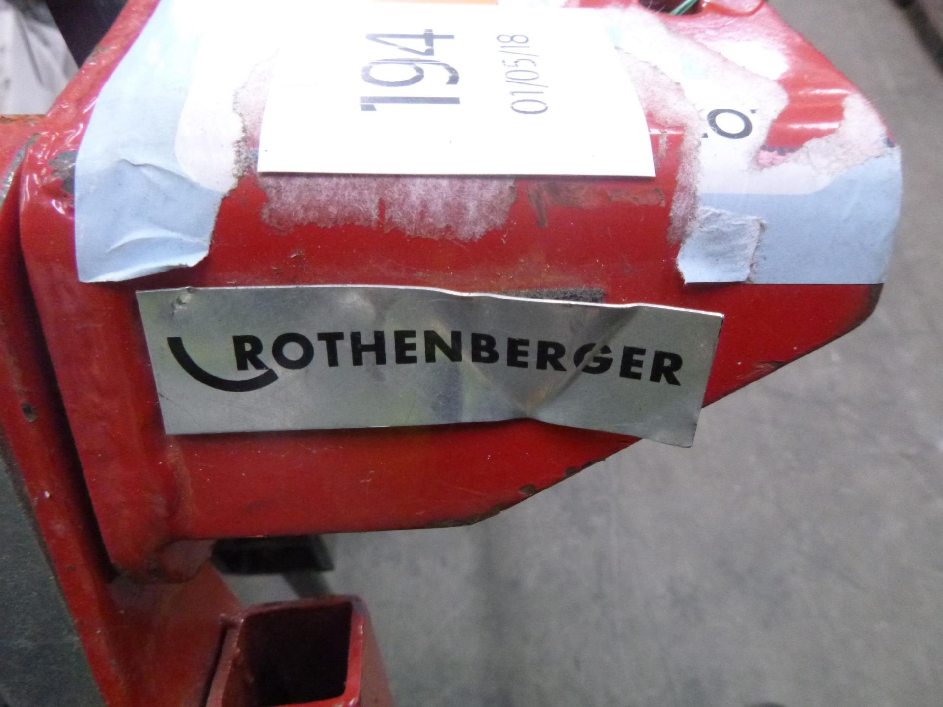 * A Rothenberger Pipe Bender - Image 2 of 2