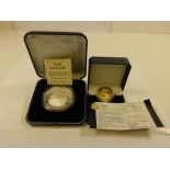 This is a Timed Online Auction on Bidspotter.co.uk, Click here to bid. Queen Elizabeth Gold Plated