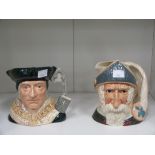 This is a Timed Online Auction on Bidspotter.co.uk, Click here to bid. Two Royal Doulton Character