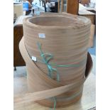 This is a Timed Online Auction on Bidspotter.co.uk, Click here to bid. A roll of Sepele Mahogany,