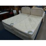 This is a Timed Online Auction on Bidspotter.co.uk, Click here to bid. Two Single Beds which may