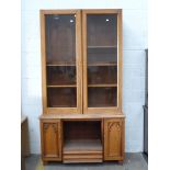 This is a Timed Online Auction on Bidspotter.co.uk, Click here to bid. A Bookcase Cabinet with two