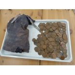 This is a Timed Online Auction on Bidspotter.co.uk, Click here to bid. A Bag of Old Pennies (