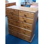 This is a Timed Online Auction on Bidspotter.co.uk, Click here to bid. A modern pine Chest of two