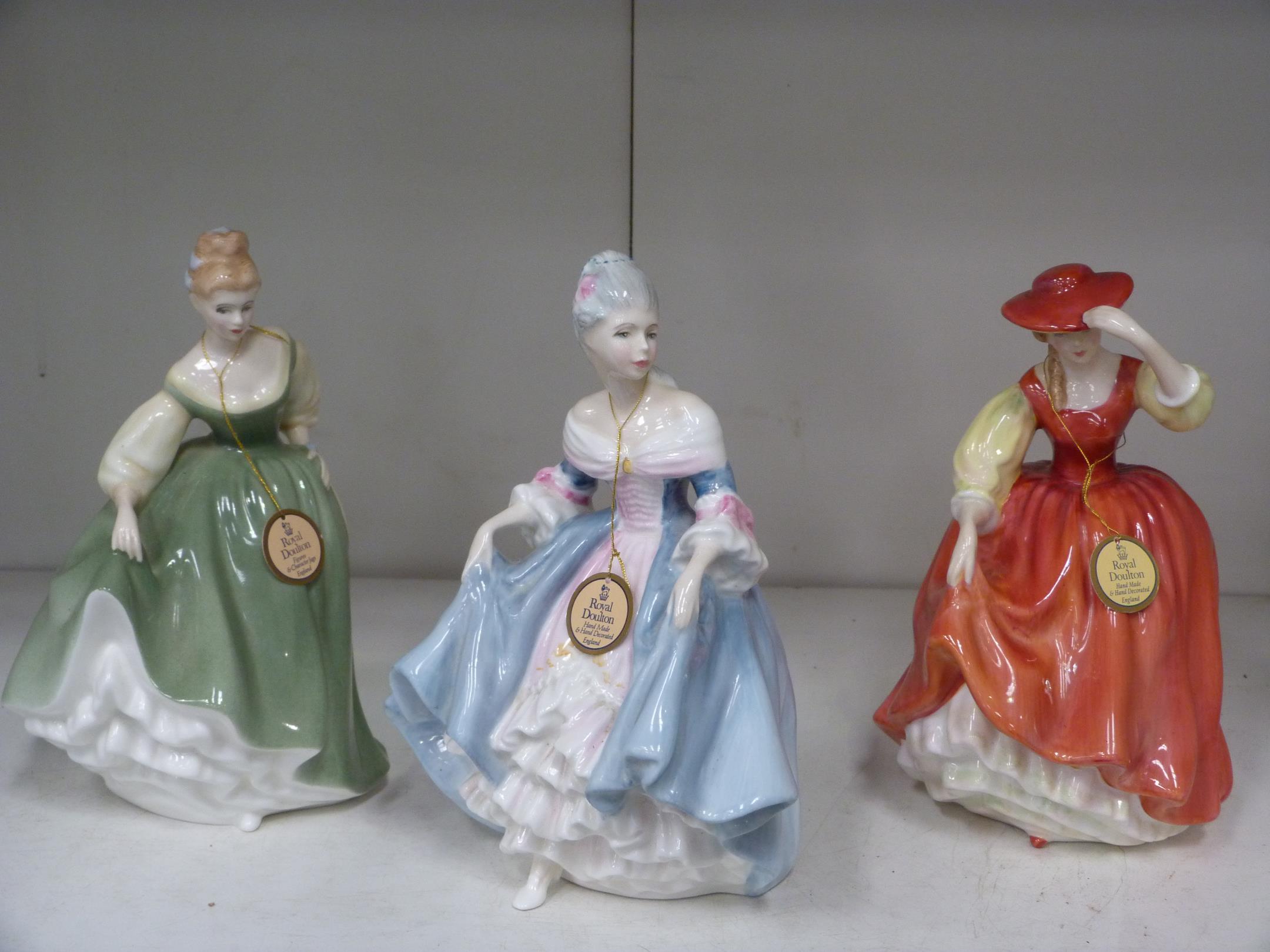 This is a Timed Online Auction on Bidspotter.co.uk, Click here to bid. Three Royal Doulton Figurines