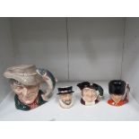 This is a Timed Online Auction on Bidspotter.co.uk, Click here to bid. Four Royal Doulton