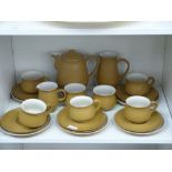 This is a Timed Online Auction on Bidspotter.co.uk, Click here to bid. Collection of Denby sand gold