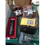 This is a Timed Online Auction on Bidspotter.co.uk, Click here to bid. A lot to contain cameras,