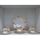This is a Timed Online Auction on Bidspotter.co.uk, Click here to bid. Wedgwood gold decorated tea