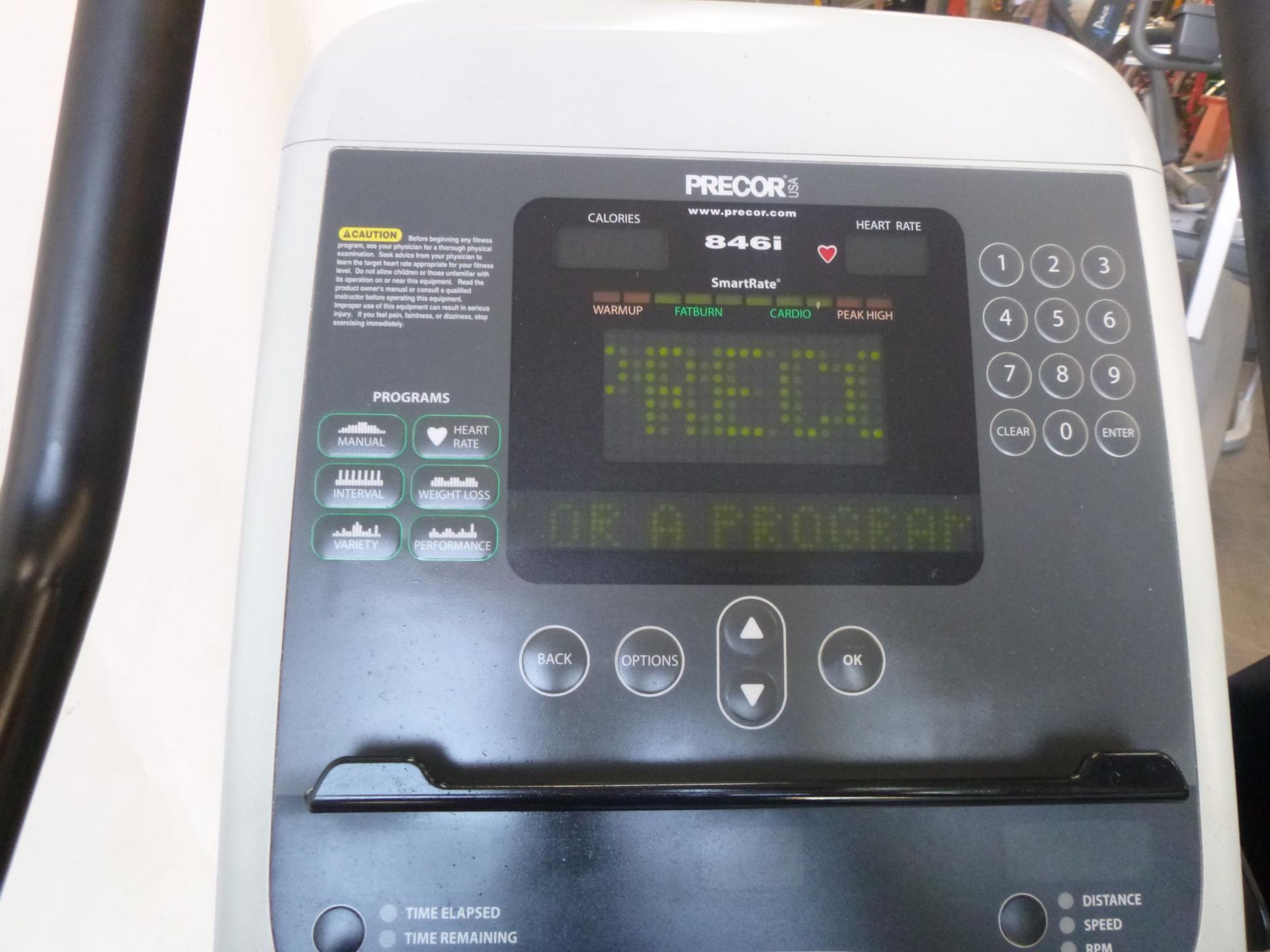 * A Precor Cycle model 846i. S/No AGJZB05070008. - Image 5 of 5