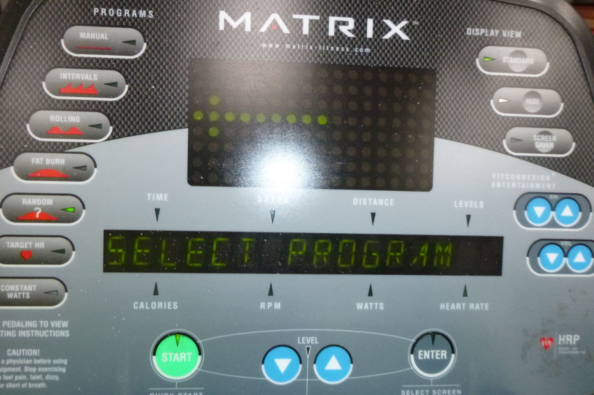 * A Matrix Cross Trainer. Please note there is a £5 Plus VAT Lift Out Fee on this lot - Image 6 of 6