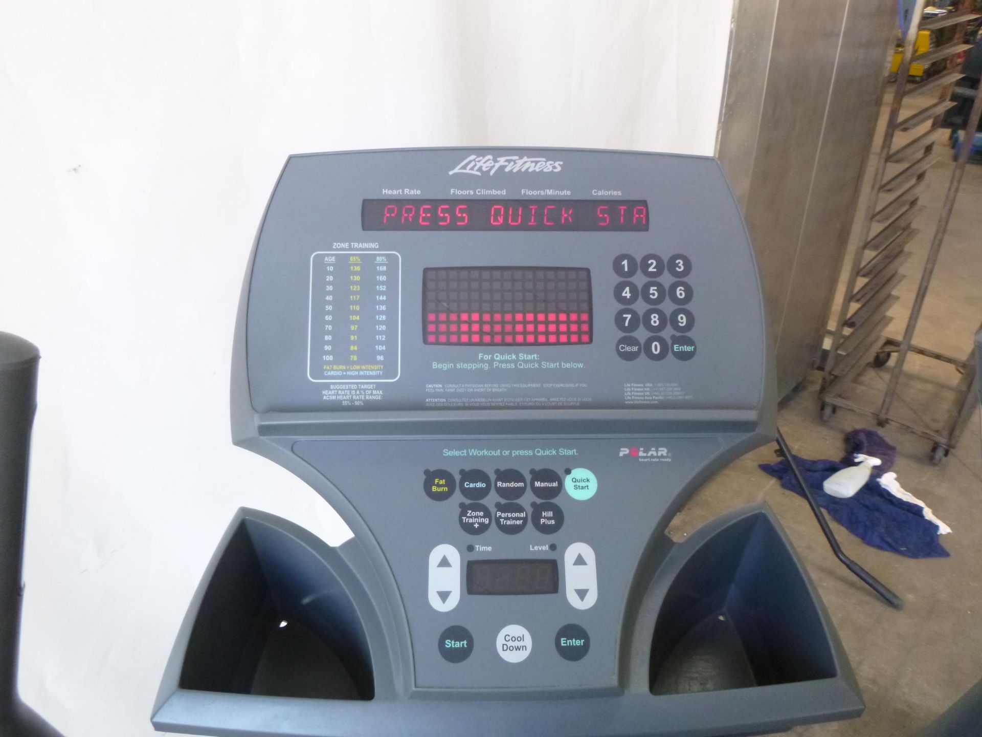 * A Life Fitness Stepper 95Si. S/No ACF100303. - Image 2 of 4