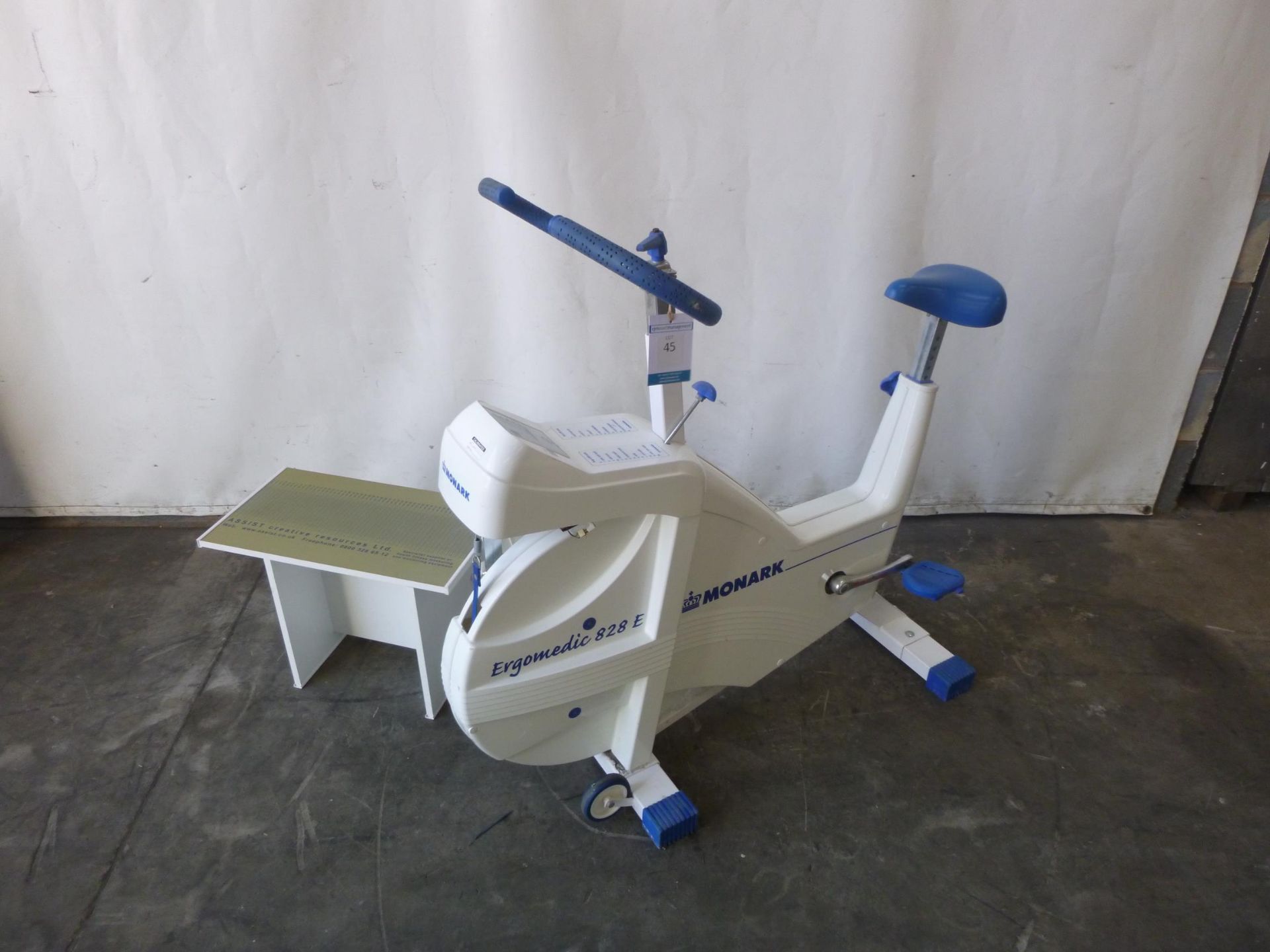 * A Monarch Ergonomic Bike and Sit and Reach Box. ''Fitness Testing Set''