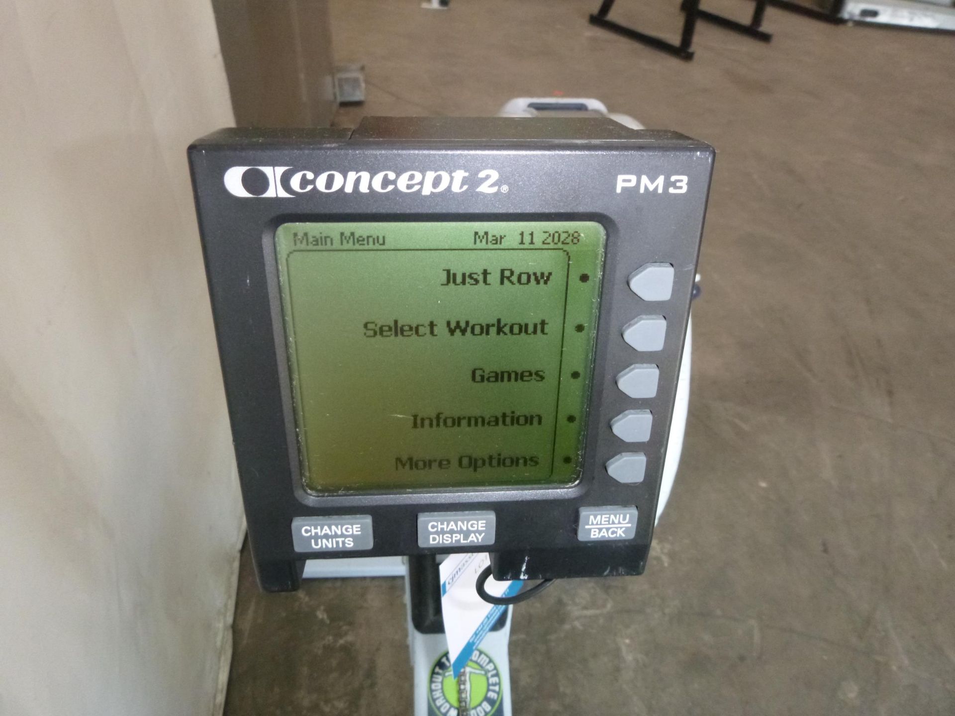 * A Concept 2 Model D Rowing Machine c/w PM3 Display - Image 2 of 2