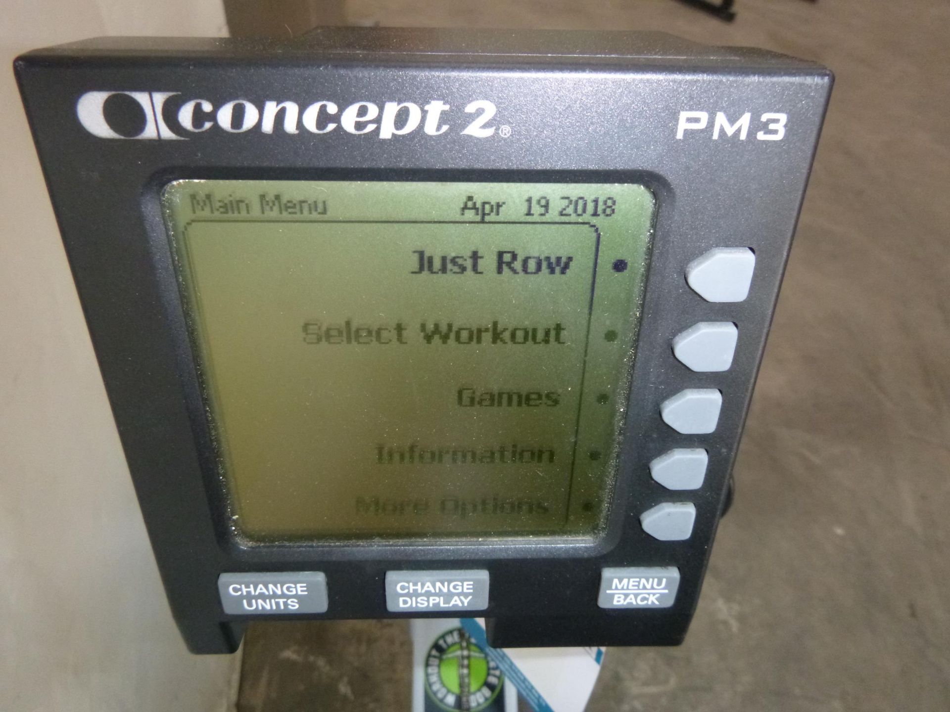 * A Concept 2 Model D Rowing Machine c/w PM3 Display - Image 2 of 2