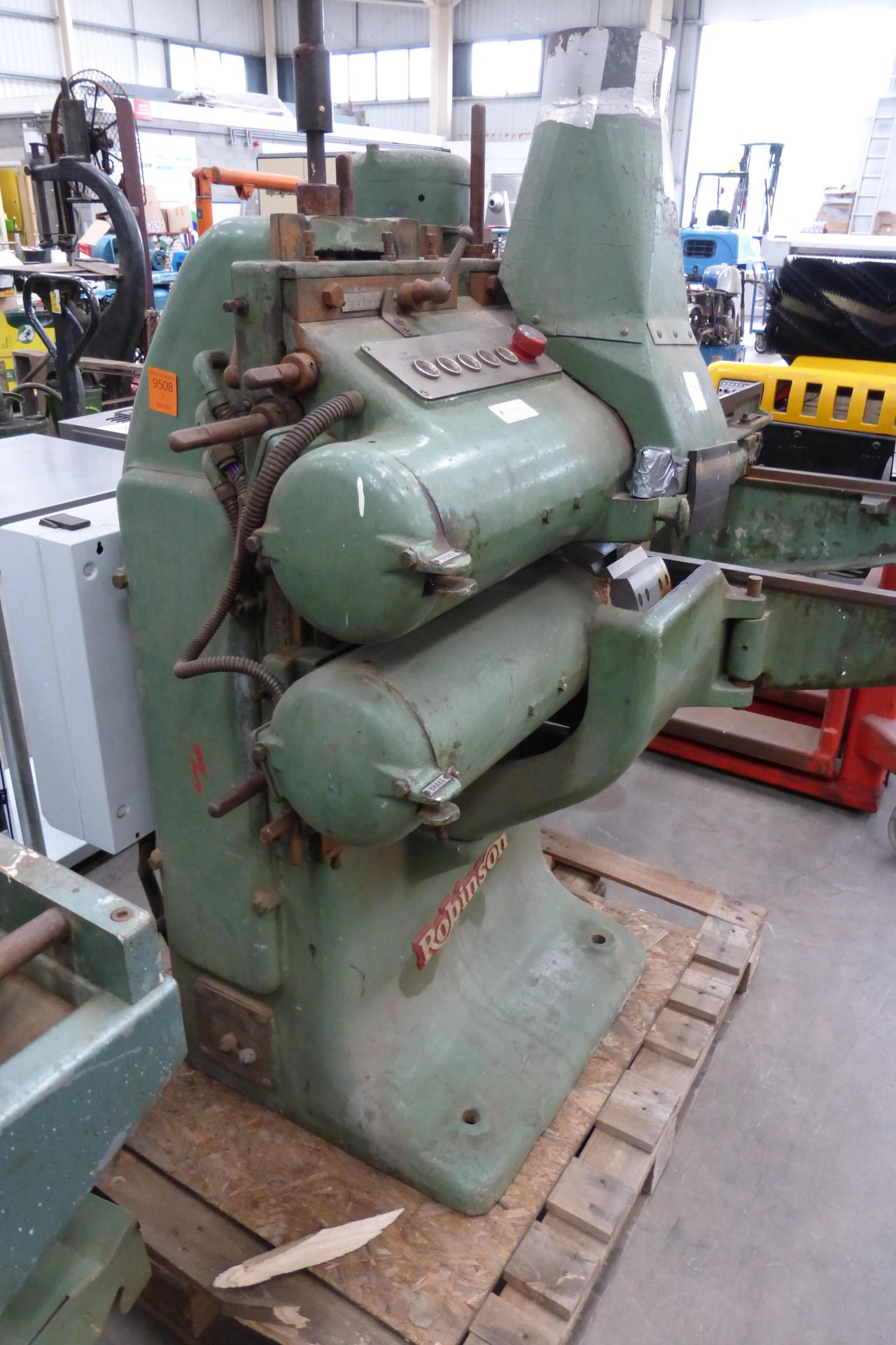 * Robinson RP-E 4 Head Single End Tenoner with Whitehill Blocks and DC Brake. M/No 567, Size 15 x 6, - Image 4 of 4