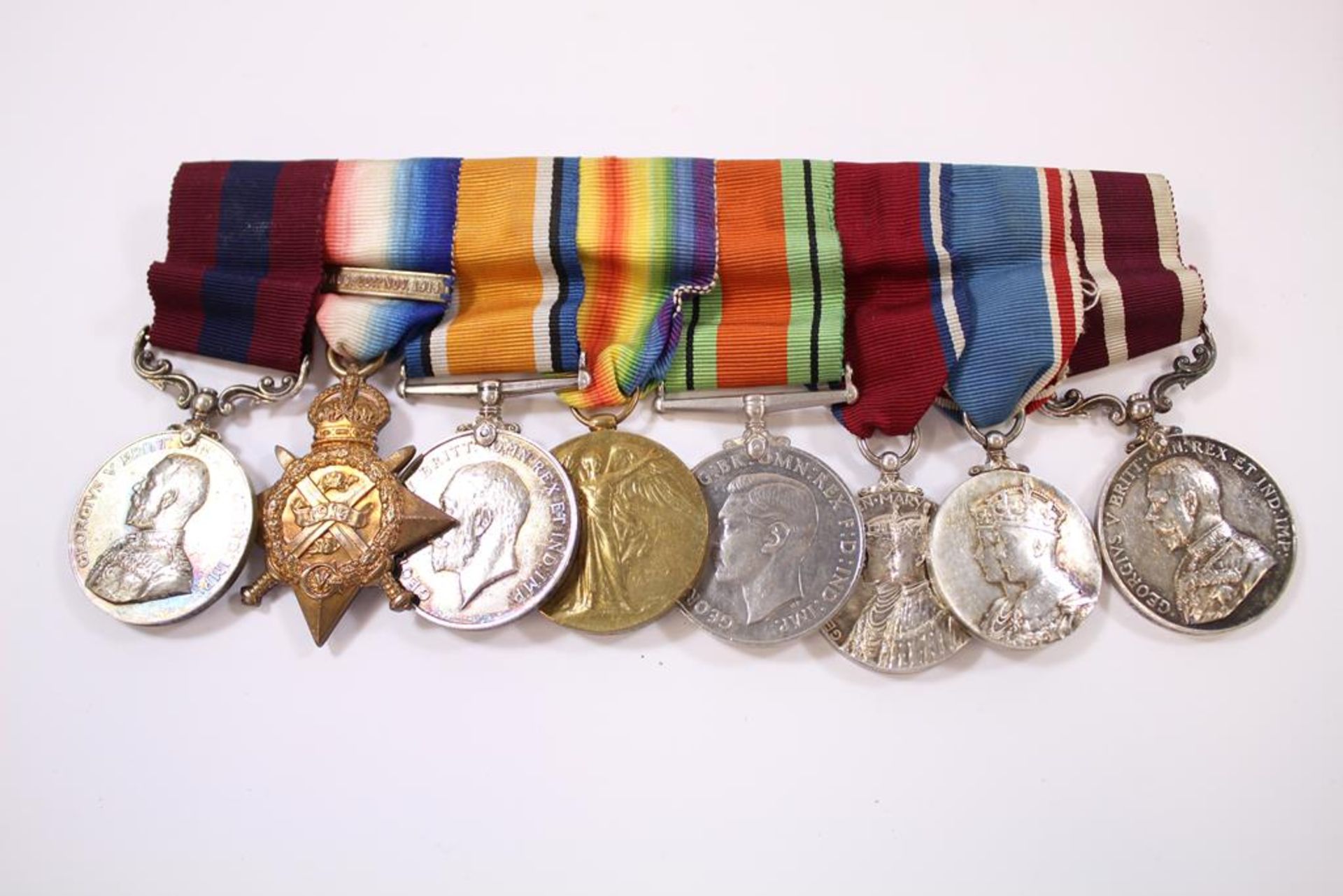 An impressive First World War D.C.M. and M.S.M. Set of eight Medals - Image 15 of 21