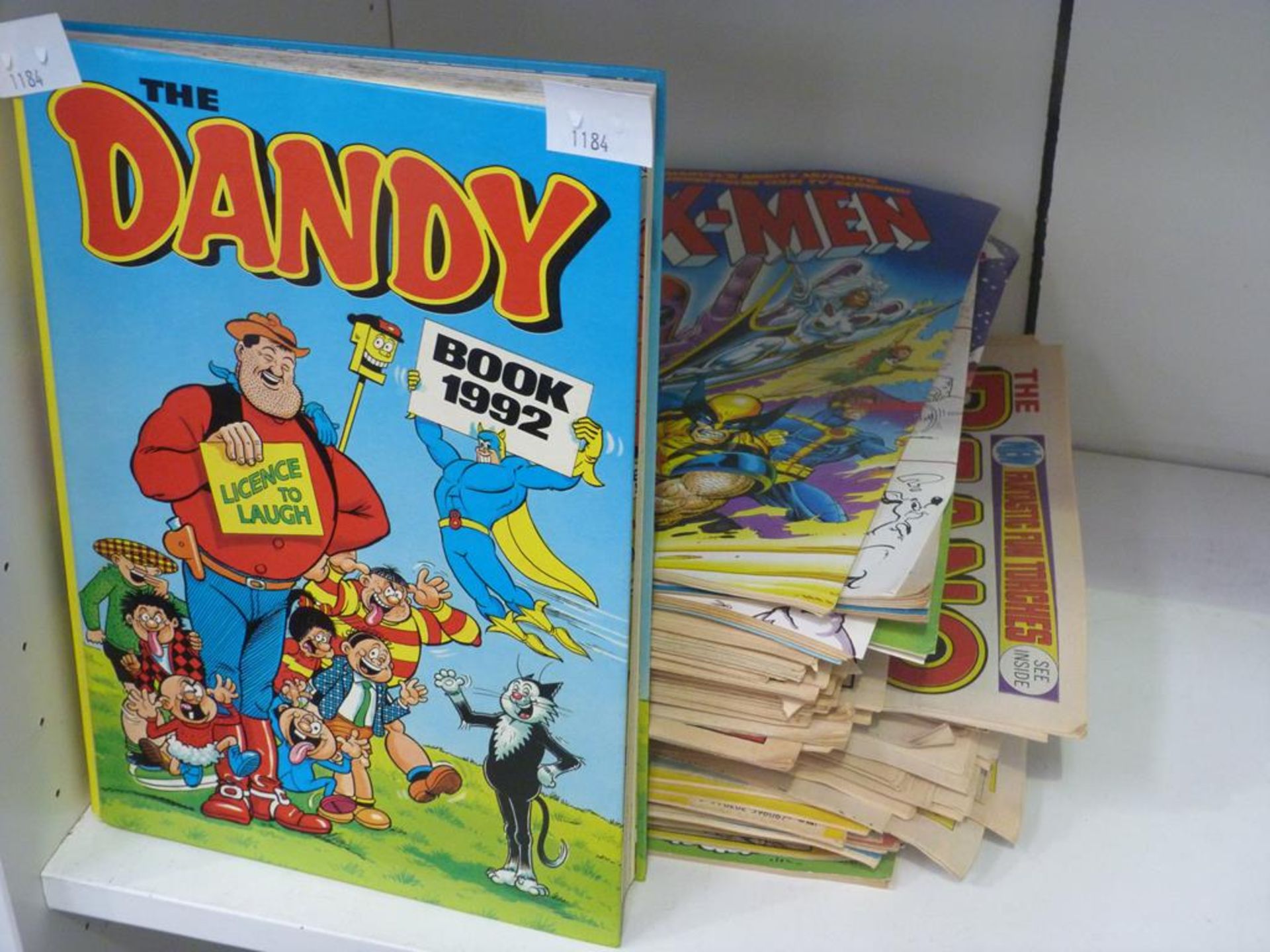 Dandy Comics: 1993 two copies, 1994 twenty three copies, 1995 five copies, 1996 one copy, together