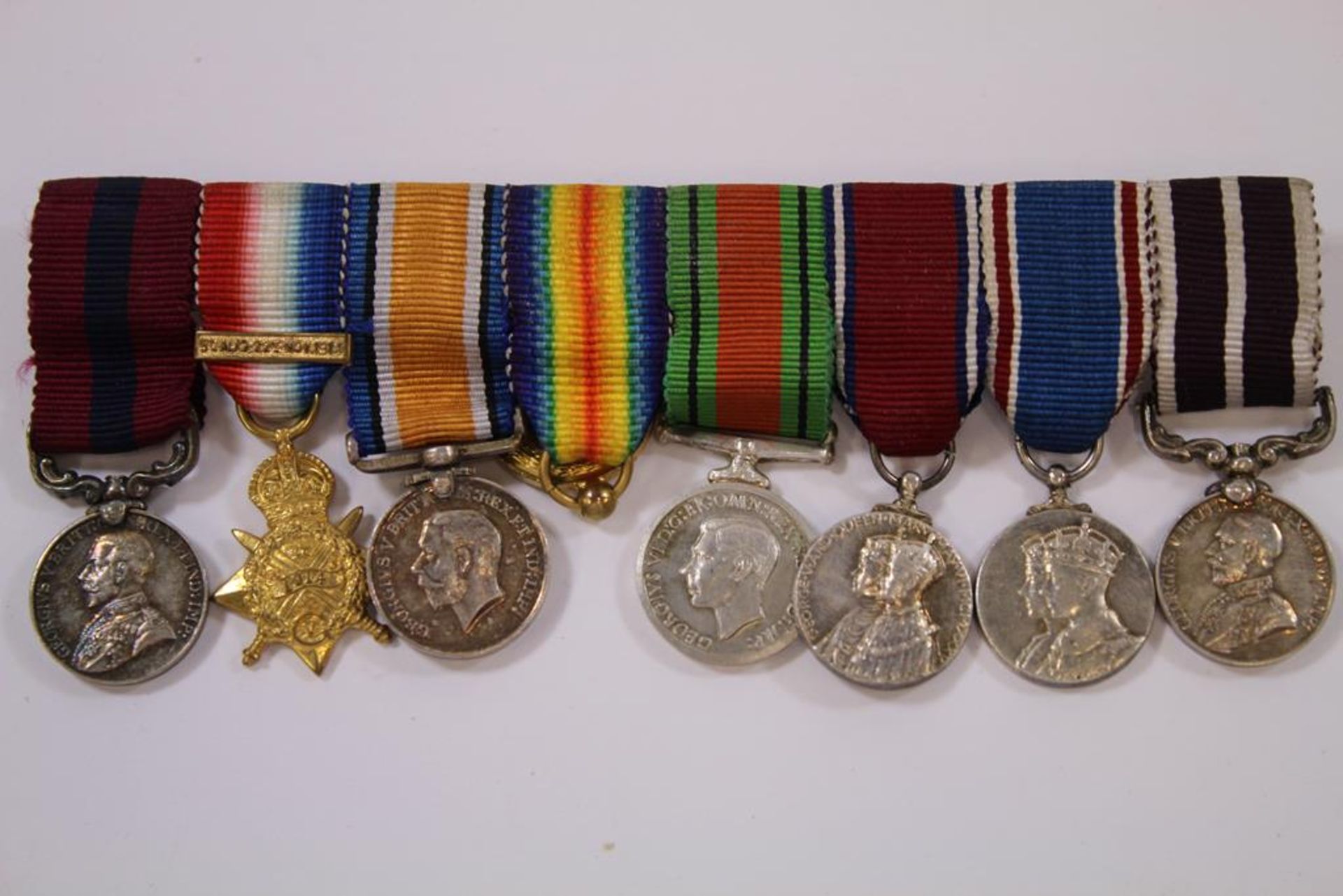 An impressive First World War D.C.M. and M.S.M. Set of eight Medals - Image 19 of 21