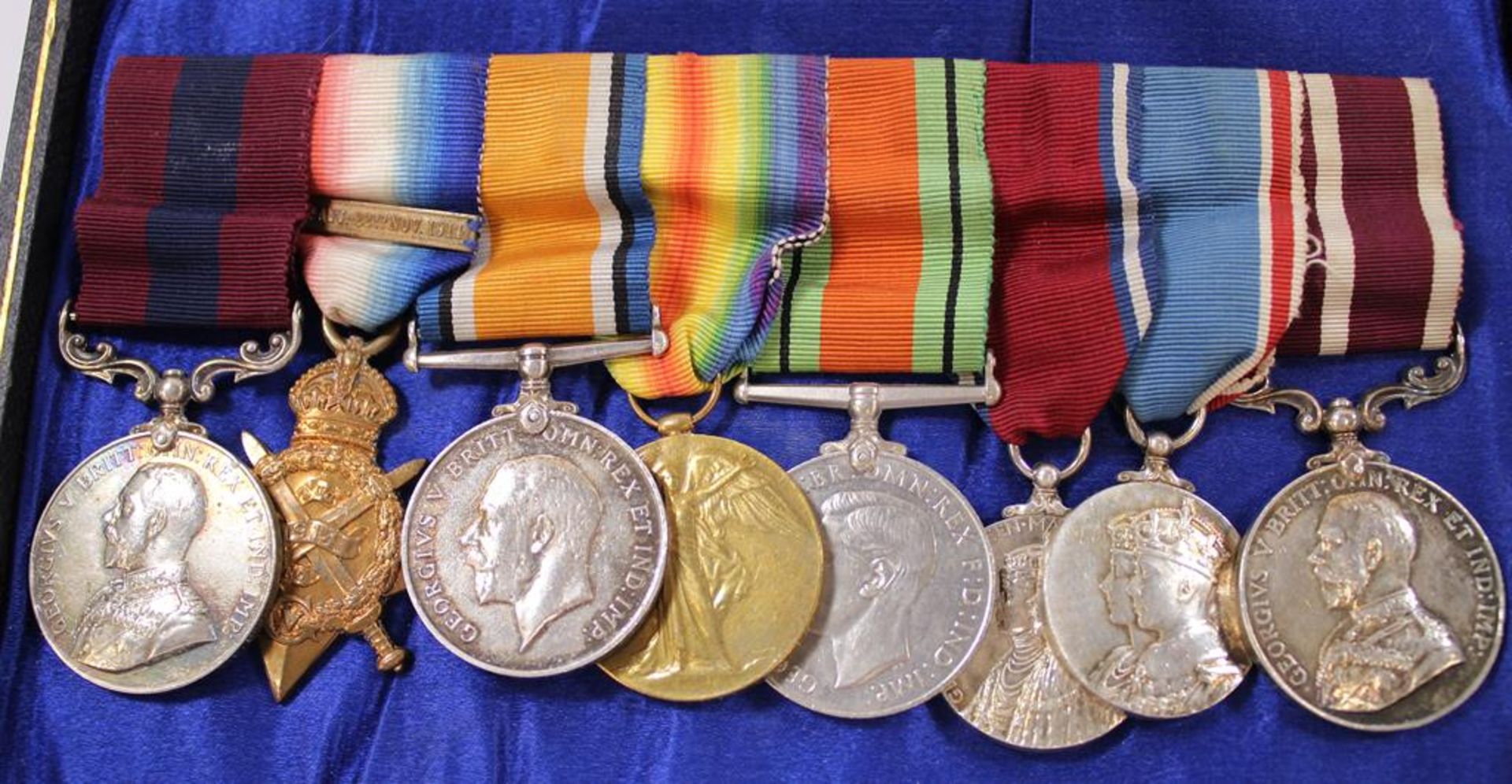 An impressive First World War D.C.M. and M.S.M. Set of eight Medals - Image 21 of 21