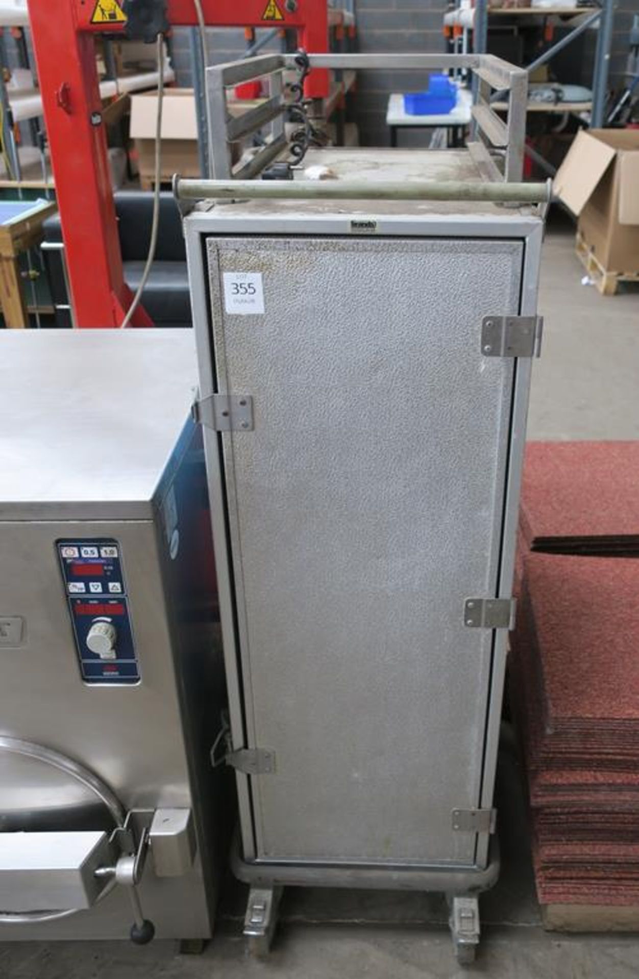 * Brands Heated Mobile Cabinet