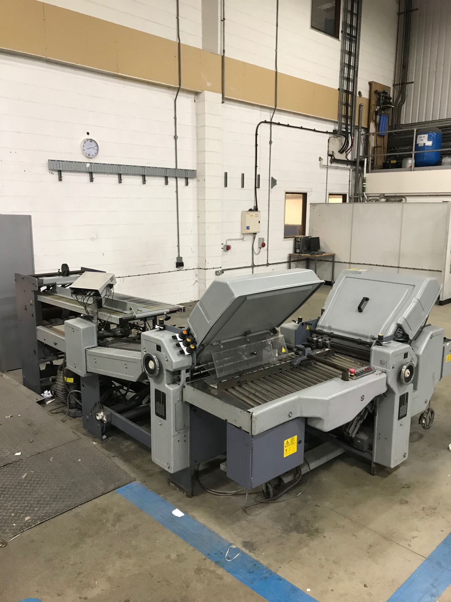 * Heidelberg/Stahl Heidelberg Stahlfolder TD 78 6/6 Crossfolder. In working order with Operations