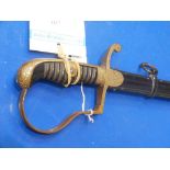 This is a Timed Online Auction on Bidspotter.co.uk, Click here to bid. A Nazi Dress Sword with