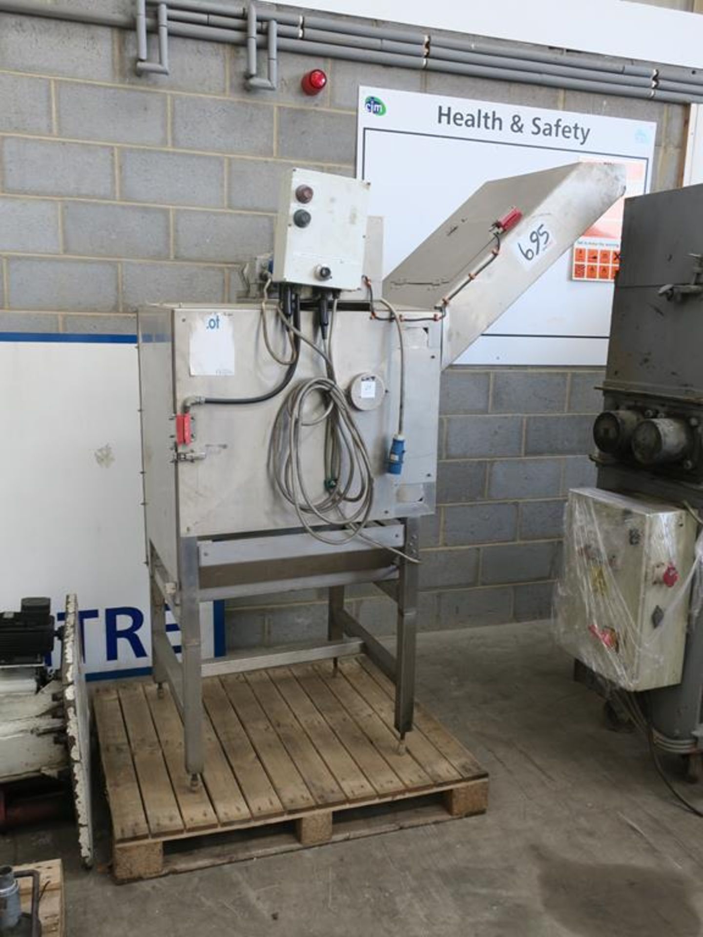 * A Stainless Steel Single Drum Crusher/Breaker, light duty single phase, 240V electric. Please note - Image 2 of 2