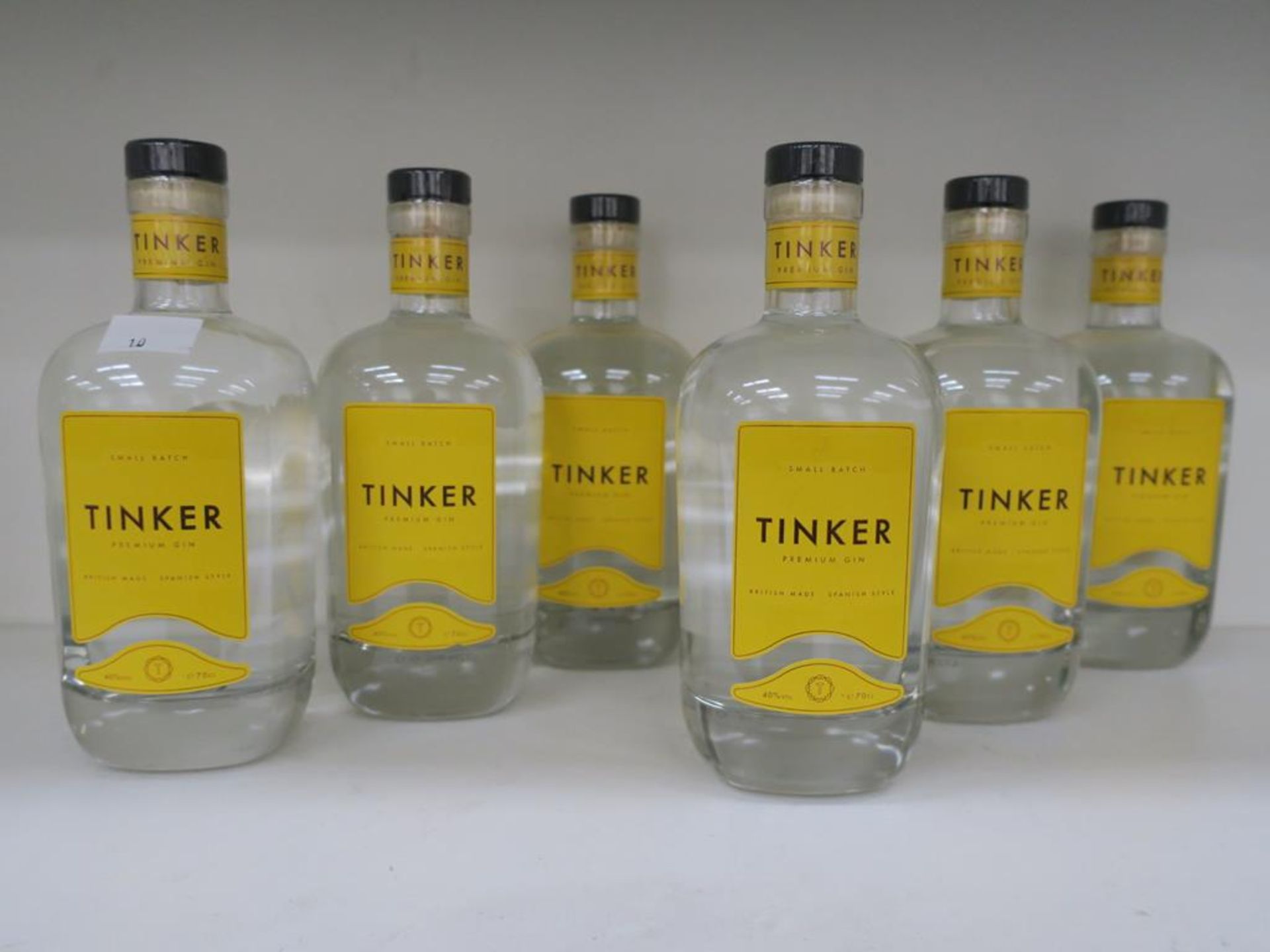 * A Box of Tinker Gin 6 x 70cl 40% Vol (RRP £210)