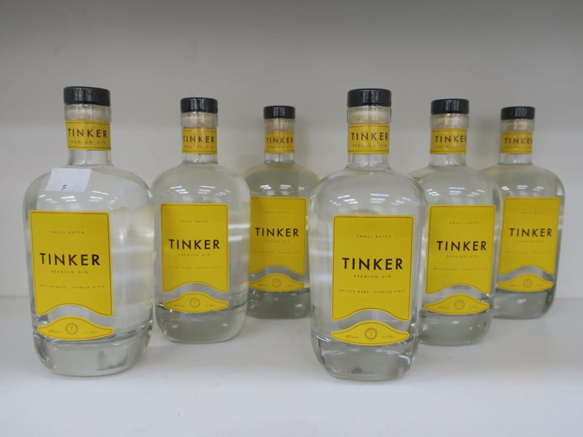 * A Box of Tinker Gin 6 x 70cl 40% Vol (RRP £210)