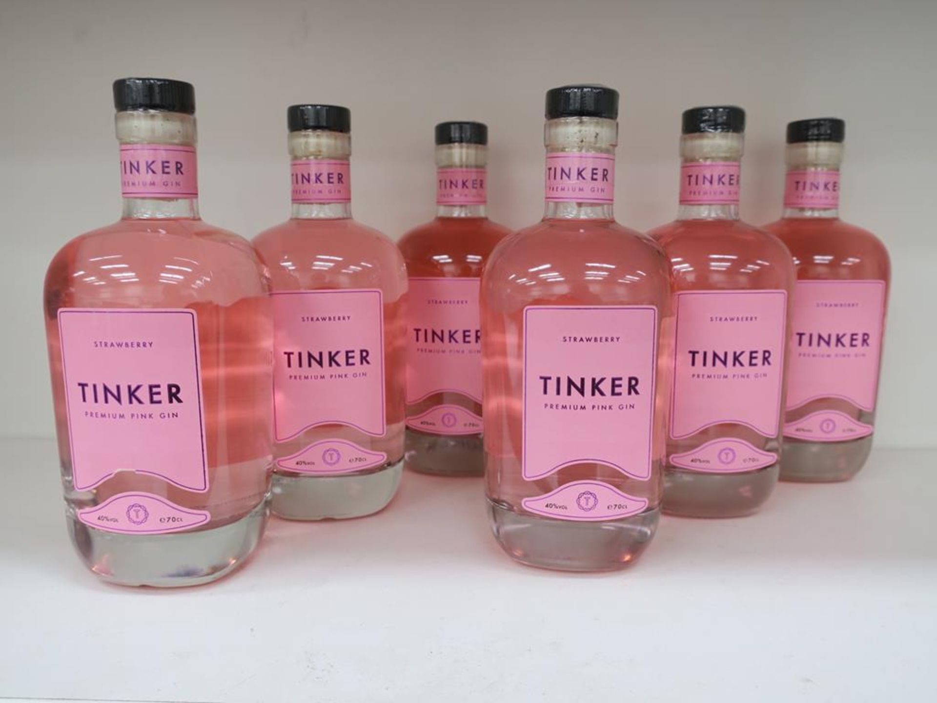 * A Case of Tinker 'Strawberry Premium Pink' Gin (RRP £210)