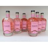 * A Box of Tinker 'Strawberry- Premium' Gin 6 x 70cl 40% Vol (RRP £210)