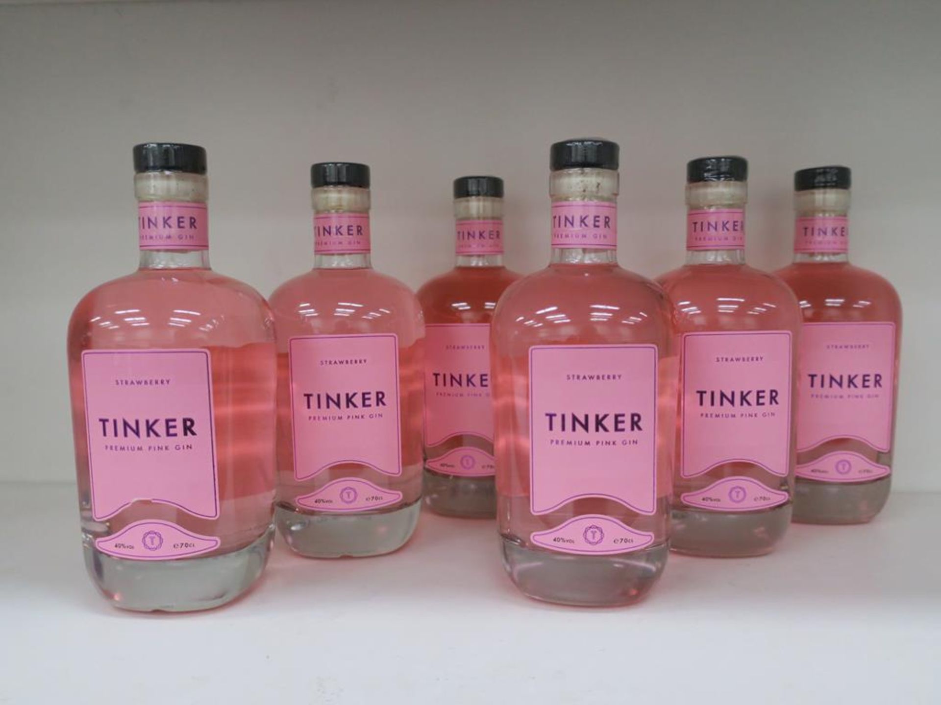 * A Case of Tinker 'Strawberry Premium Pink' Gin (RRP £210)